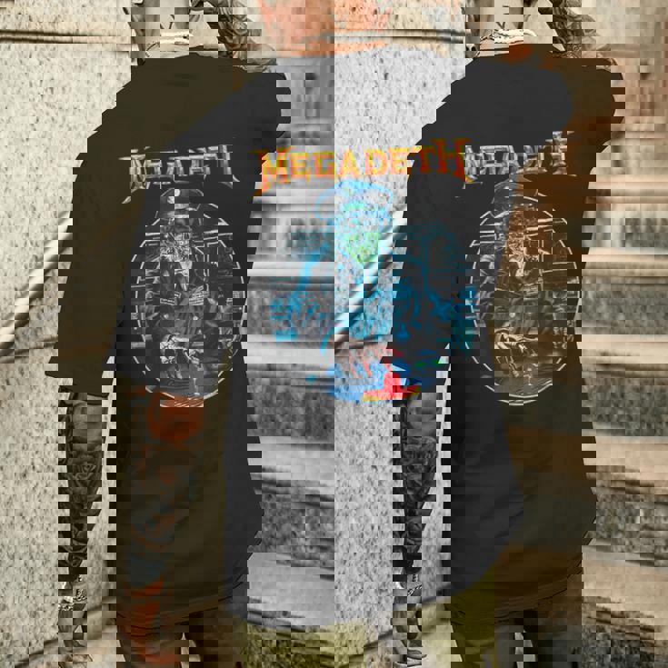 メガデス ヴィンテージ ジェネラル ヴィック メンズTシャツ バックプリント 彼への贈り物