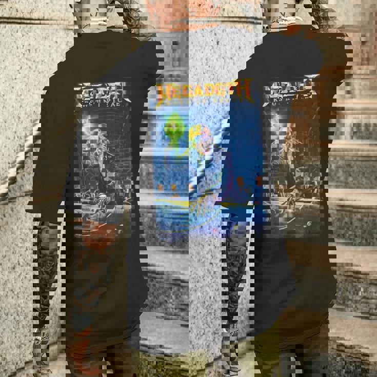 メガデス-ラスト・イン・ピース メンズTシャツ バックプリント 彼への贈り物