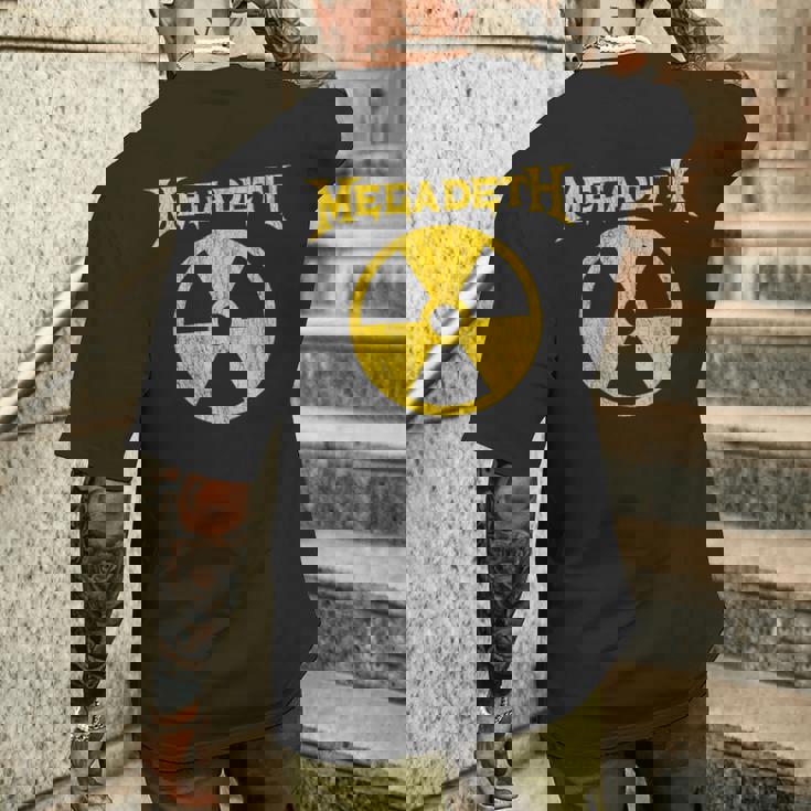 メガデス核 メンズTシャツ バックプリント 彼への贈り物