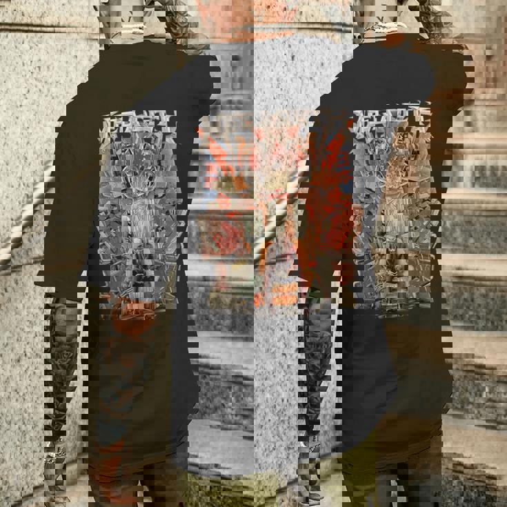 メガデス武道館 メンズTシャツ バックプリント 彼への贈り物