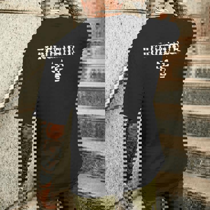 メキシコ ルチャリブレ レスリング ルチャドール メンズTシャツ バックプリント 彼への贈り物