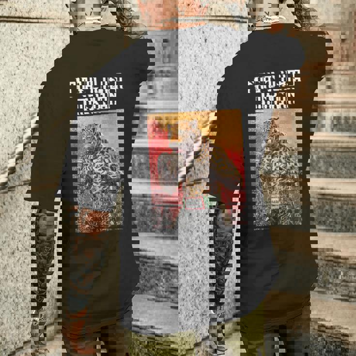 メキシコジャガーのように戦う メキシカンボクシング メンズTシャツ バックプリント 彼への贈り物