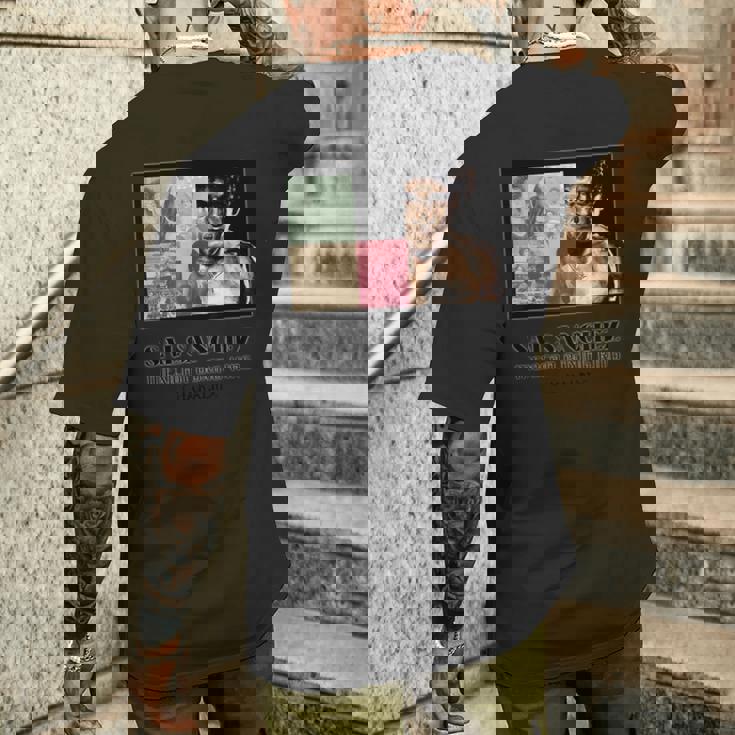 メキシコボクシングキング サルサンチェス Chakalmx メンズTシャツ バックプリント 彼への贈り物