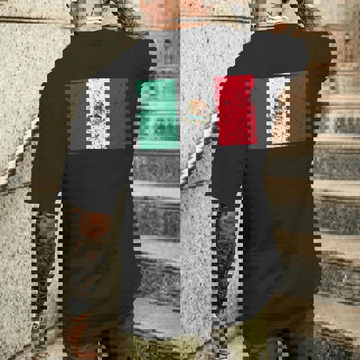 メキシコ国旗グラフィック メンズ レディース キッズ メンズTシャツ バックプリント 彼への贈り物