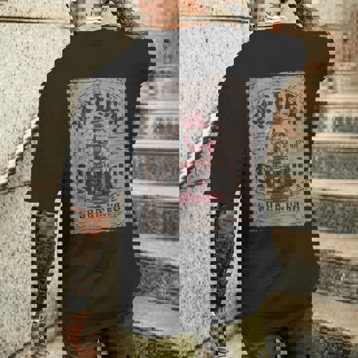 モダンヒップホップ Y2k Hip Hop ヴィンテージヒップスター エッジの効いたアーバンストリートウェア メンズTシャツ バックプリント 彼への贈り物