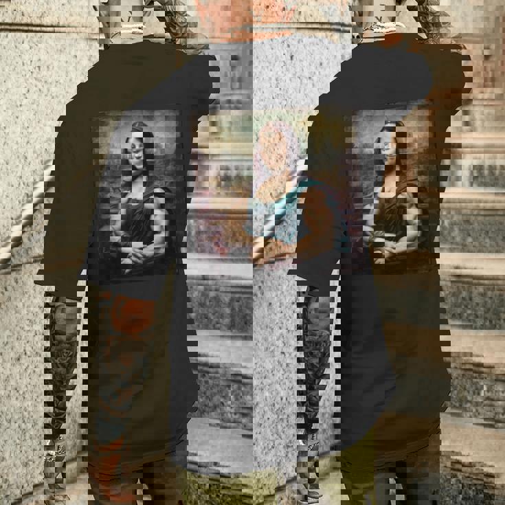 モナリザジム メンズTシャツ バックプリント 彼への贈り物