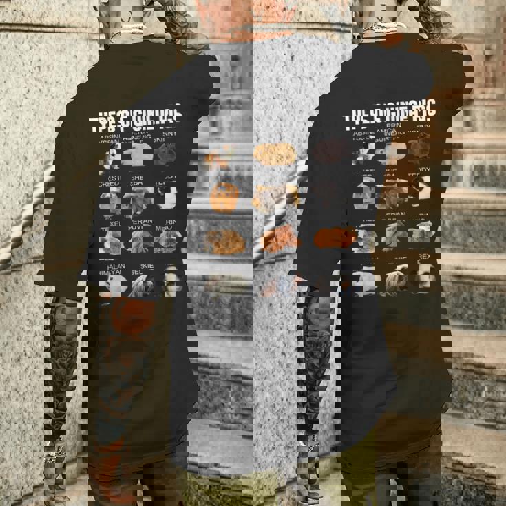 モルモットの種類 ふわふわポテト愛好家 キッズ ペット モルモット。 メンズTシャツ バックプリント 彼への贈り物