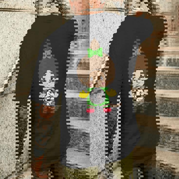 モンチッチグラフィック メンズTシャツ バックプリント 彼への贈り物