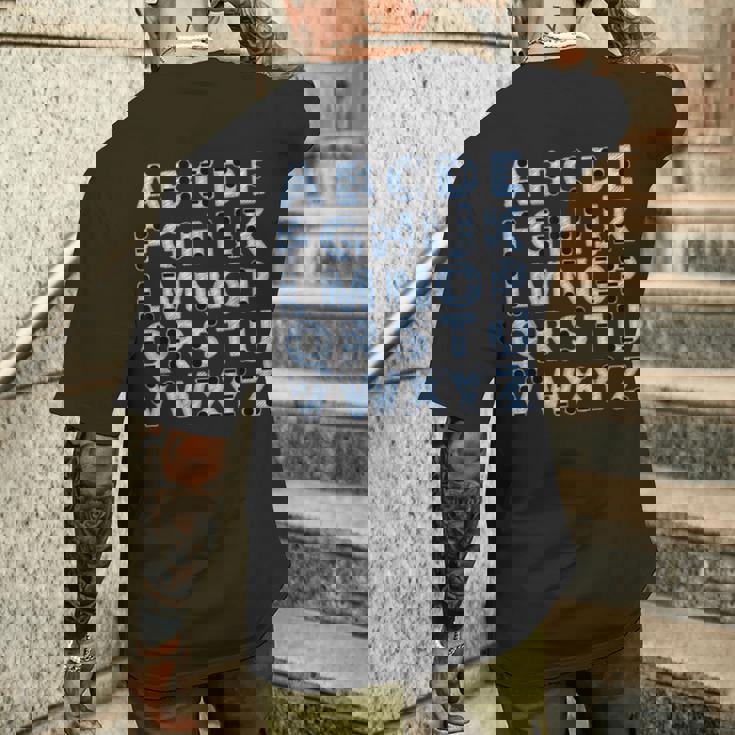 モールス信号 メンズTシャツ バックプリント 彼への贈り物