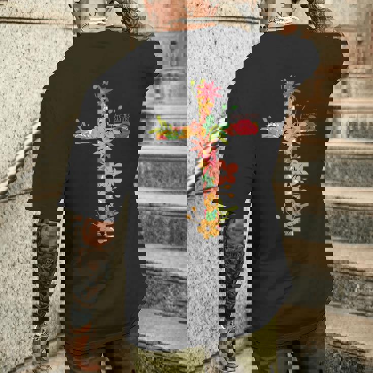 ヨハネ3 メンズTシャツ バックプリント 彼への贈り物