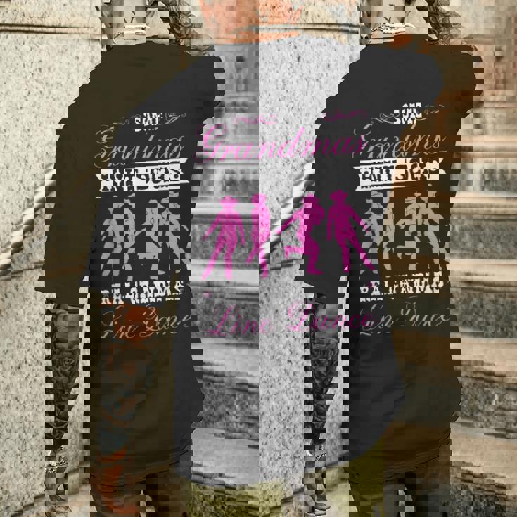 ラインダンシングカントリー ウエスタンラインダンス メンズTシャツ バックプリント 彼への贈り物