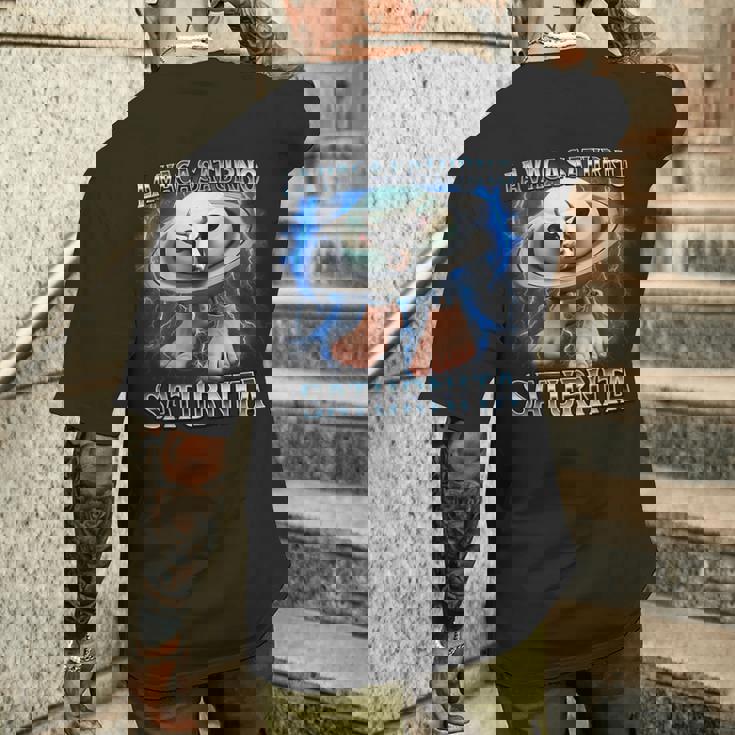 ラヴァカサトゥルノサトゥルニタ-イタリアンブレインロットミーム メンズTシャツ バックプリント 彼への贈り物