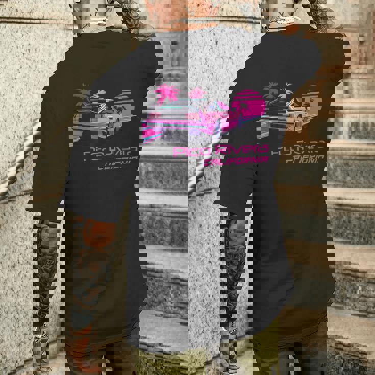 レトロ ピコ リベラ カリフォルニア メンズTシャツ バックプリント 彼への贈り物