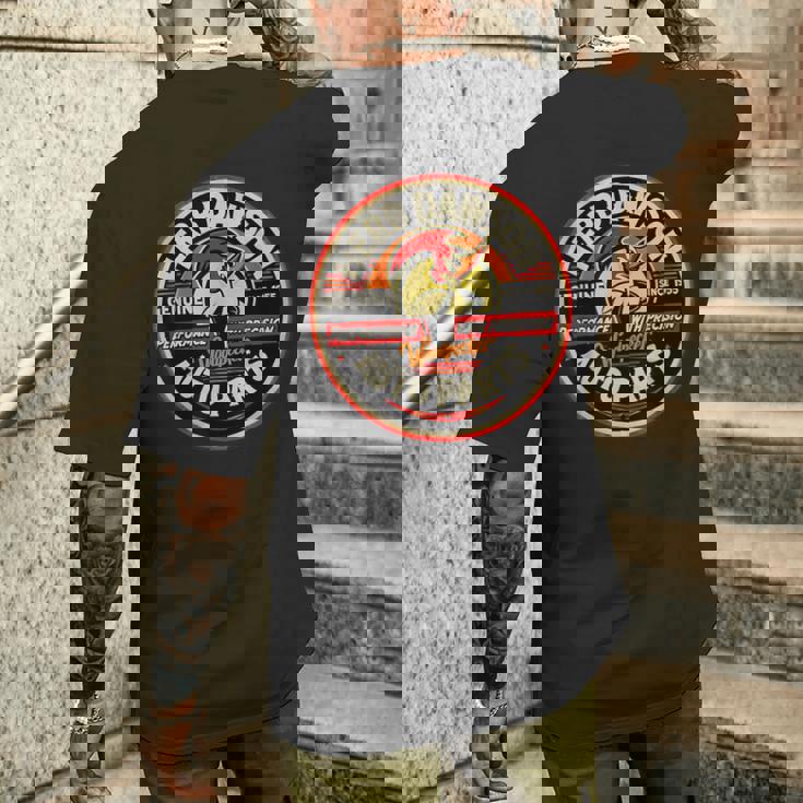 レトロ ヴィンテージ ハーブ ドーソン クレイ スミス カム スタイル ガソリンスタンド メンズTシャツ バックプリント 彼への贈り物