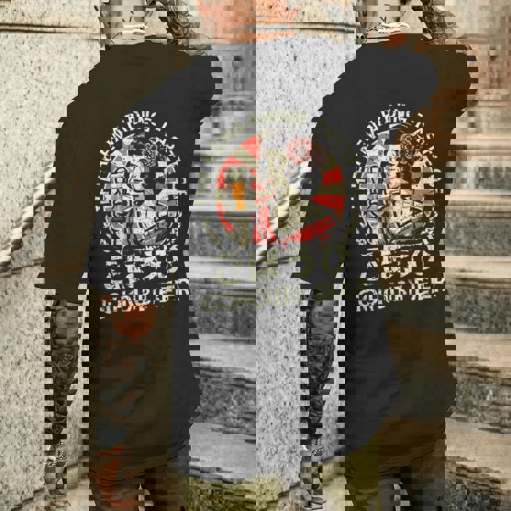 レトロ日本ビール 昭和ヴィンテージ 昭和 少女漢字 メンズTシャツ バックプリント 彼への贈り物