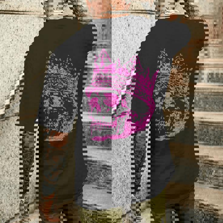 ロイヤル スカル メンズTシャツ バックプリント 彼への贈り物