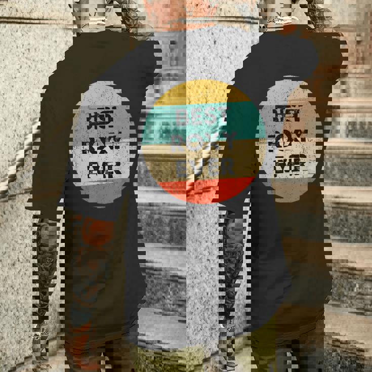 ロキシー・ネーム メンズTシャツ バックプリント 彼への贈り物