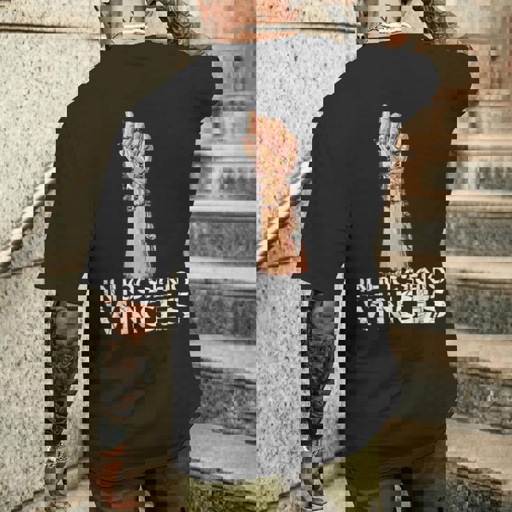 ロザリオ 祝福された母 カトリック教徒を祈る メンズTシャツ バックプリント 彼への贈り物