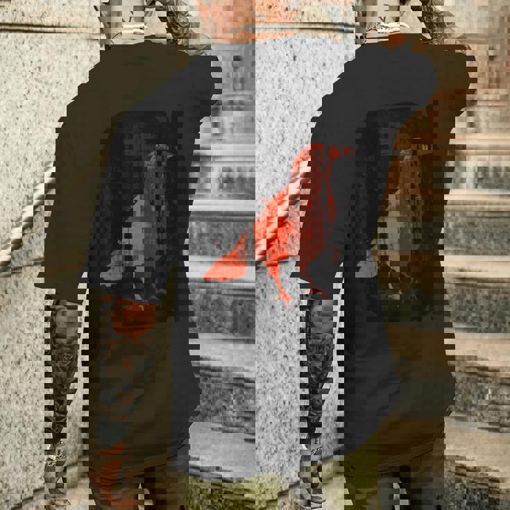 ロック モード系 アントワープ系 ブランド メンズ 半袖 おしゃれ かっこいい 大きいサイズ プリント 烏・Crow メンズTシャツ バックプリント 彼への贈り物