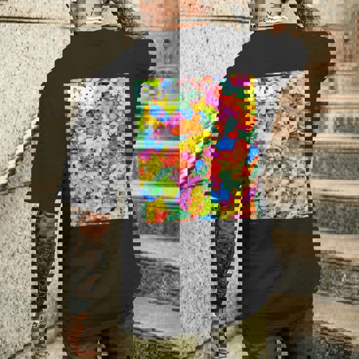 ロディ ロディがいっぱいフォトt メンズTシャツ バックプリント 彼への贈り物