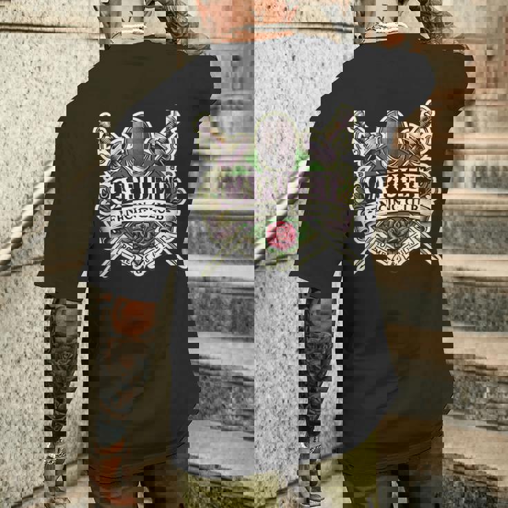 ロミオ&ジュリエット キャピュレット フェンシングクラブ シアター ミュージカル メンズTシャツ バックプリント 彼への贈り物