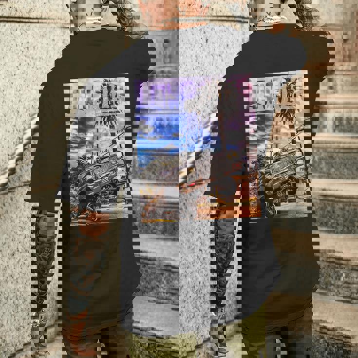 ローライダーサンセット メンズTシャツ バックプリント 彼への贈り物