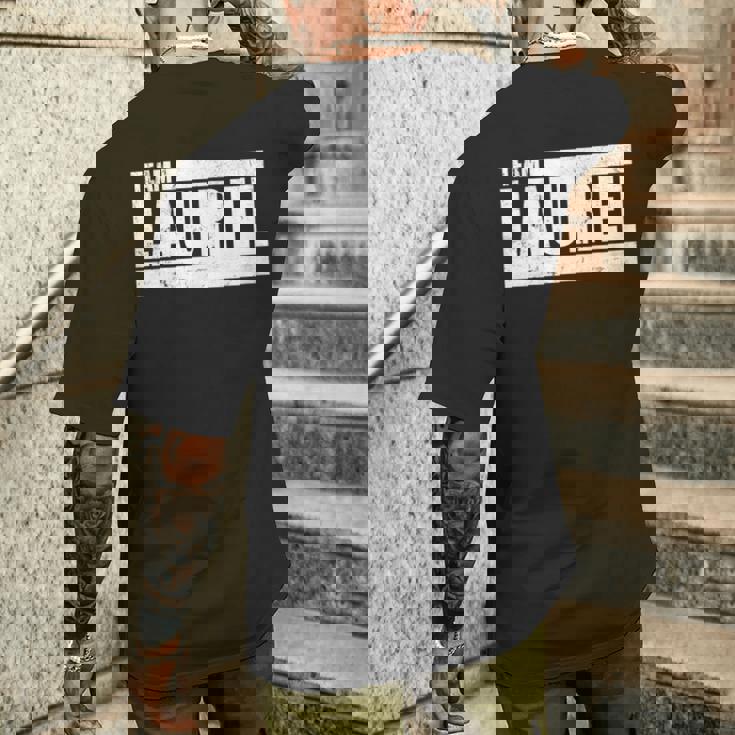 ローレルチャレンジ-チームローレル メンズTシャツ バックプリント 彼への贈り物