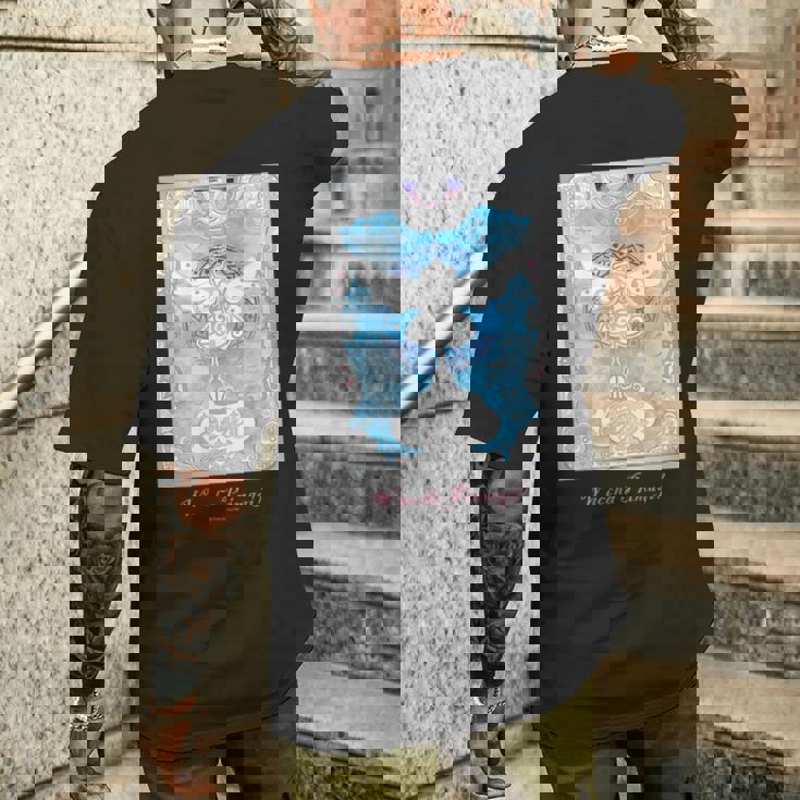 ワッチャプリマジ！ コーデブックb メンズTシャツ バックプリント 彼への贈り物