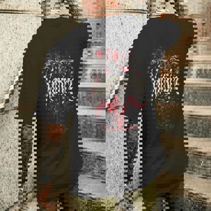 ヴァンパイア メンズTシャツ バックプリント 彼への贈り物