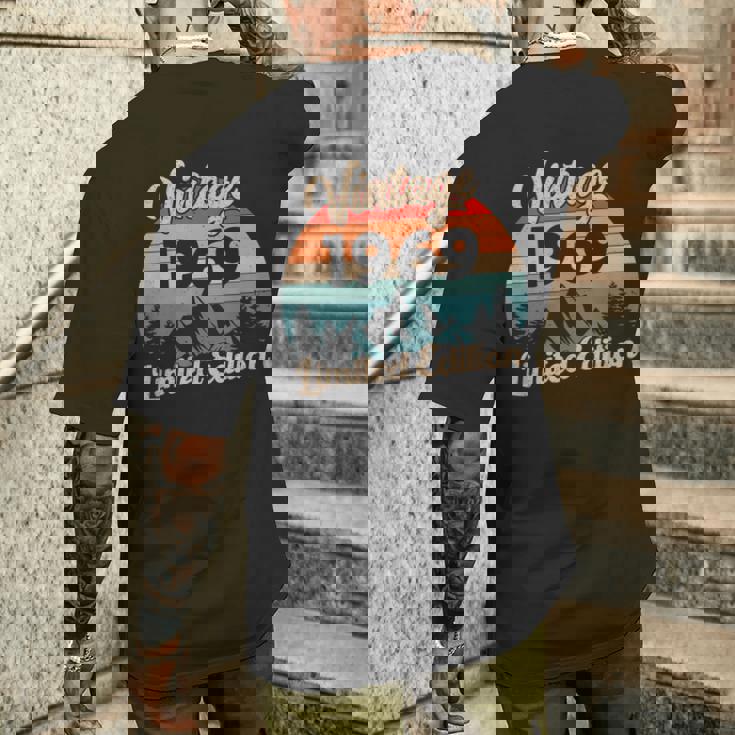 ヴィンテージ 1969年生まれ限定版 男女 誕生日 メンズTシャツ バックプリント 彼への贈り物