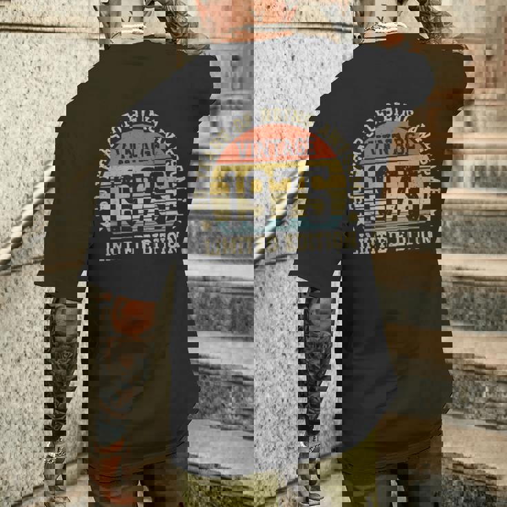 ヴィンテージ 1975年限定版 50歳 50歳の誕生日 メンズTシャツ バックプリント 彼への贈り物