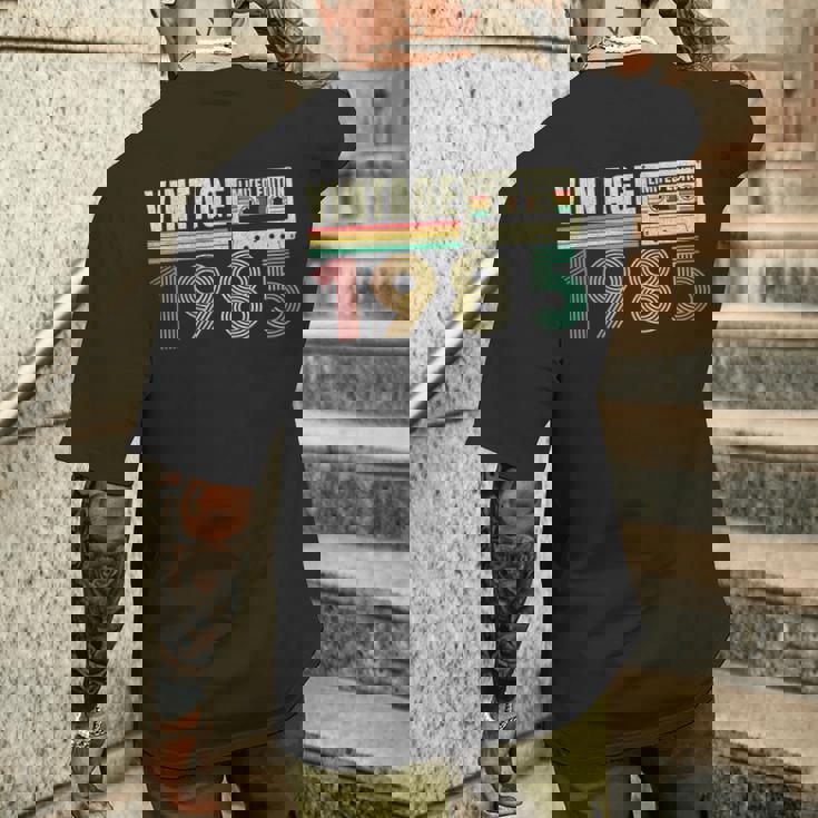 ヴィンテージ 1985 39歳の誕生日 39歳の誕生日プレゼント メンズTシャツ バックプリント 彼への贈り物