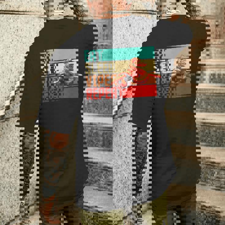 ヴィンテージ Eatleep Repeatiper メンズTシャツ バックプリント 彼への贈り物