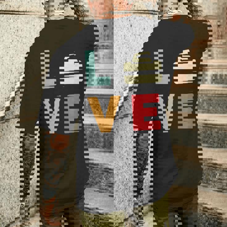 ヴィンテージ I Love Curling Curling Lover レトロカーリング メンズTシャツ バックプリント 彼への贈り物