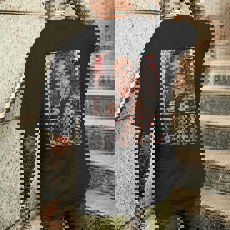 ヴィンテージ ガール マガジン カバー セクシー モデル ピンナップ メンズTシャツ バックプリント 彼への贈り物