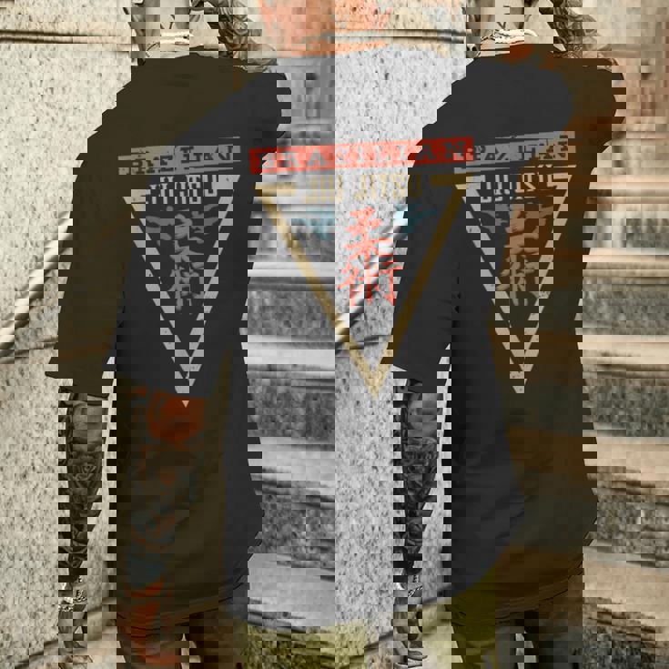 ヴィンテージ ブラジリアン柔術 メンズTシャツ バックプリント 彼への贈り物