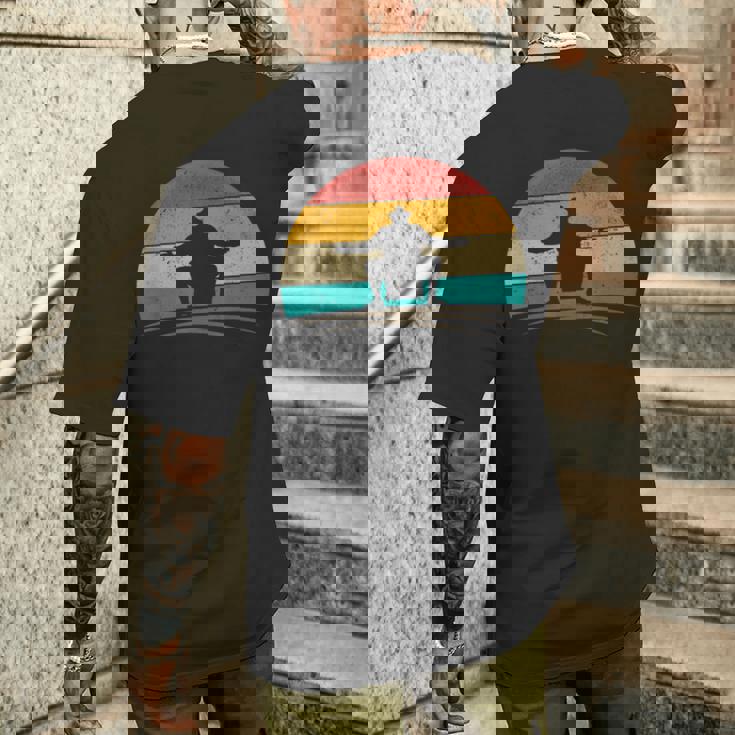 ヴィンテージ 相撲 レスラー レトロ 70年代 アンティーク調 相撲愛好家 メンズTシャツ バックプリント 彼への贈り物