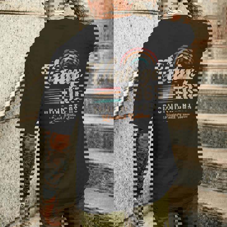 ヴィンテージ1965年、誕生年60年 レトロ メンズTシャツ バックプリント 彼への贈り物