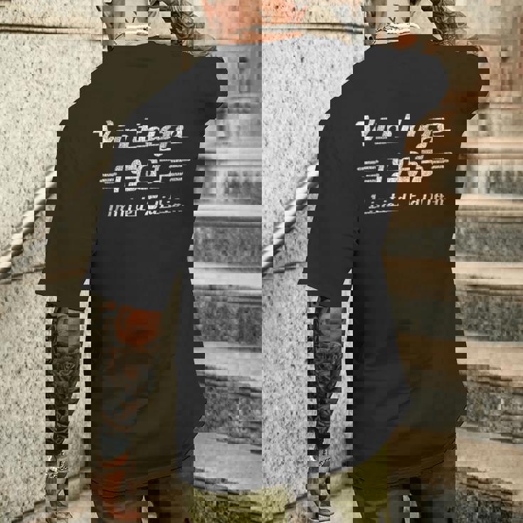 ヴィンテージ1965限定版 60歳の誕生日 メンズTシャツ バックプリント 彼への贈り物