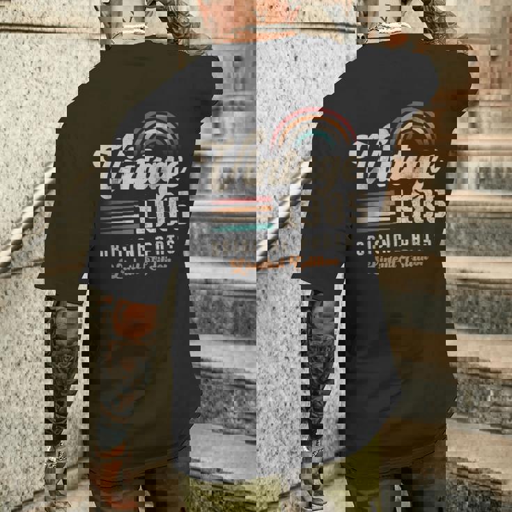 ヴィンテージ1985年、誕生年40年 レトロ メンズTシャツ バックプリント 彼への贈り物