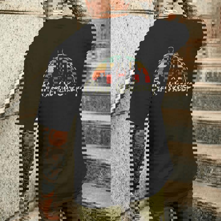 ヴィンテージモルトウイスキー愛好家 面白いモルトウイスキー メンズTシャツ バックプリント 彼への贈り物