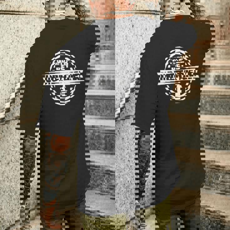 世界最高のアンダーテイカー メンズTシャツ バックプリント 彼への贈り物