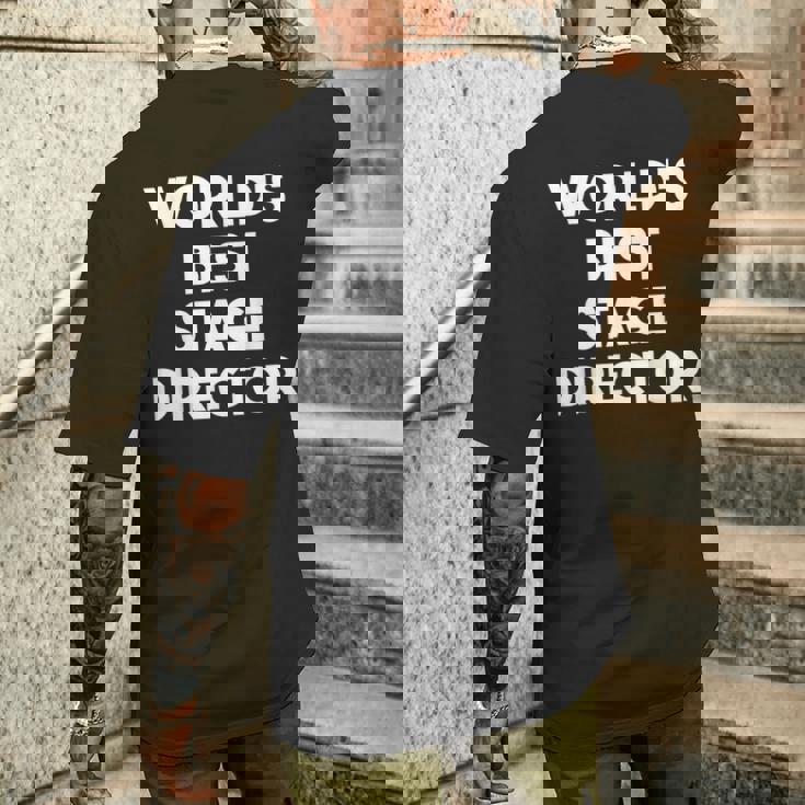 世界最高の舞台監督 メンズTシャツ バックプリント 彼への贈り物