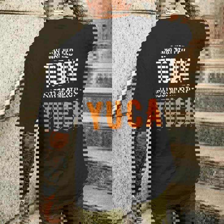 今日はたくさんのユカが必要だ-面白いユカ メンズTシャツ バックプリント 彼への贈り物