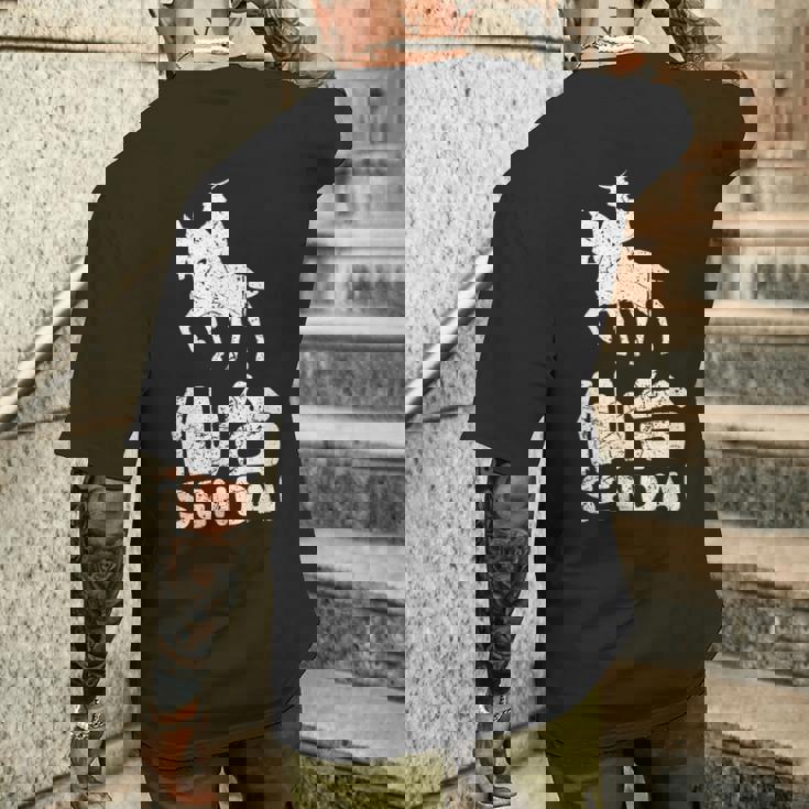 仙台日本 宮城 伊達将軍 日本の漢字土産 メンズTシャツ バックプリント 彼への贈り物