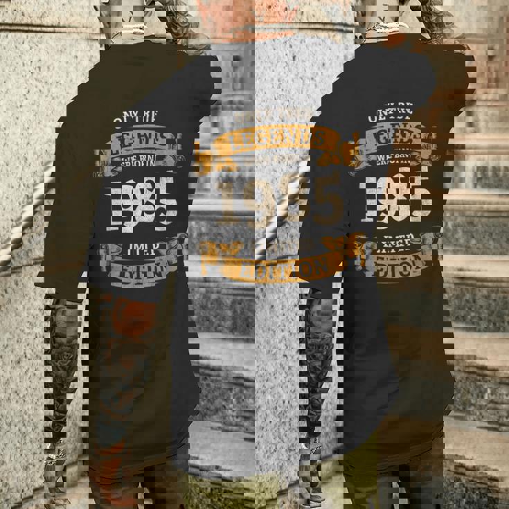 伝説は 1985 年に誕生しました ヴィンテージ 40 歳の誕生日 40 歳 メンズTシャツ バックプリント 彼への贈り物