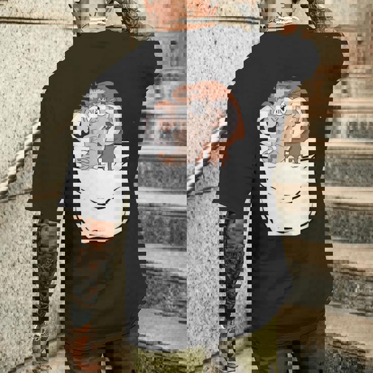 先史時代ファンへの面白いマムートシャツギフト。 メンズTシャツ バックプリント 彼への贈り物