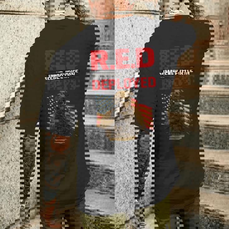 全員がデプロイされたことを記憶する メンズTシャツ バックプリント 彼への贈り物