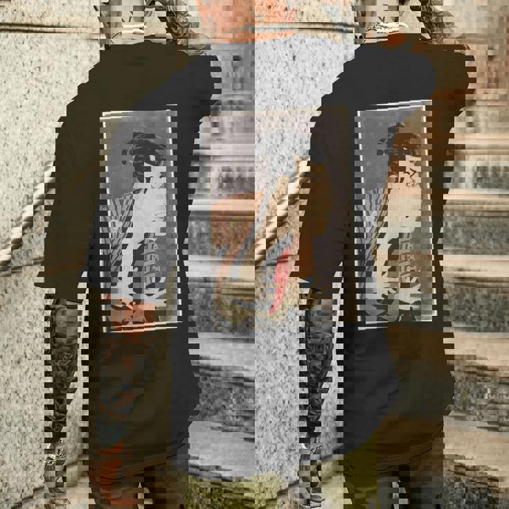 写楽《浮世絵》歌舞伎【日本・世界の名画】日本画 和柄 美術館アート メンズTシャツ バックプリント 彼への贈り物