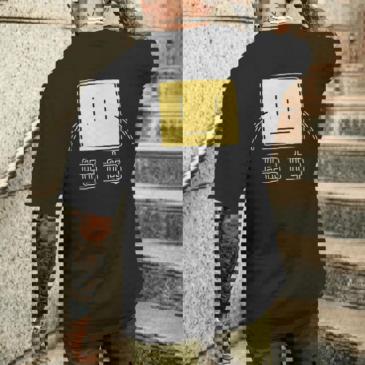 前背両面おもしろプリント「田中」 メンズTシャツ バックプリント 彼への贈り物